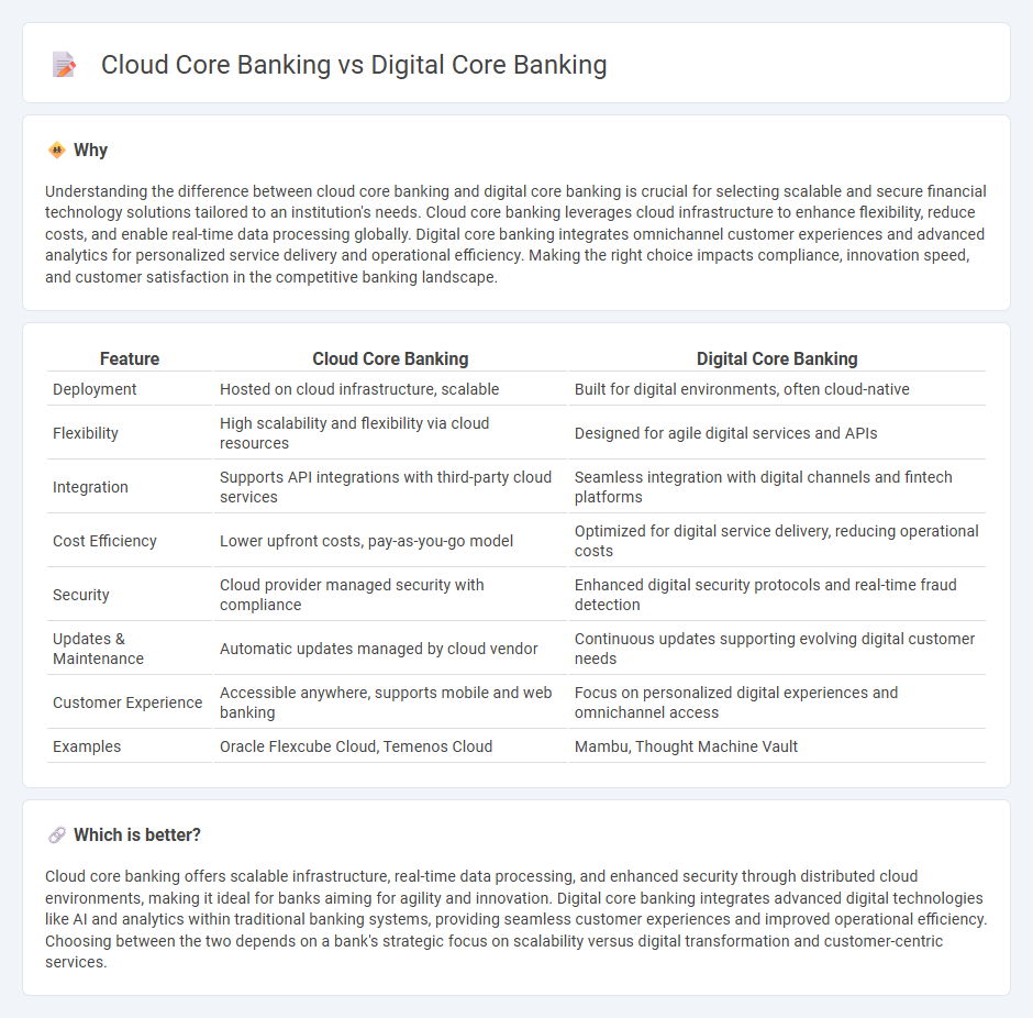 Cloud Core Banking vs Digital Core Banking in Banking