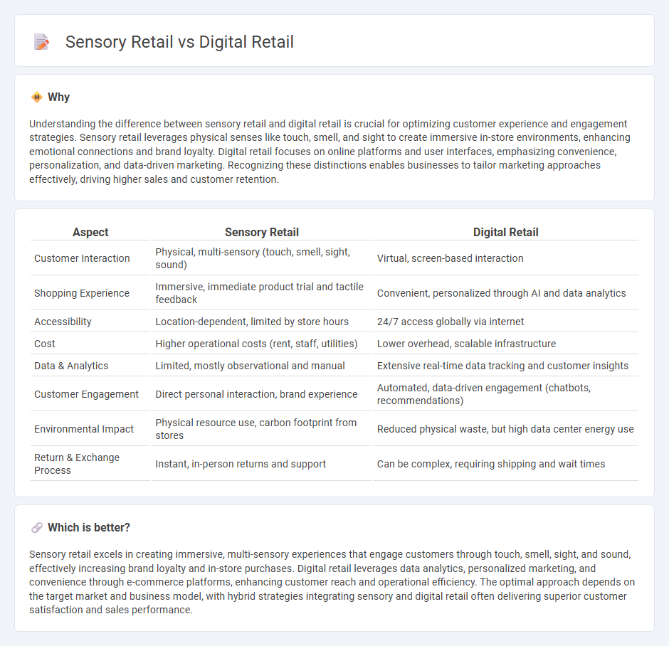 Sensory Retail vs Digital Retail in Retail