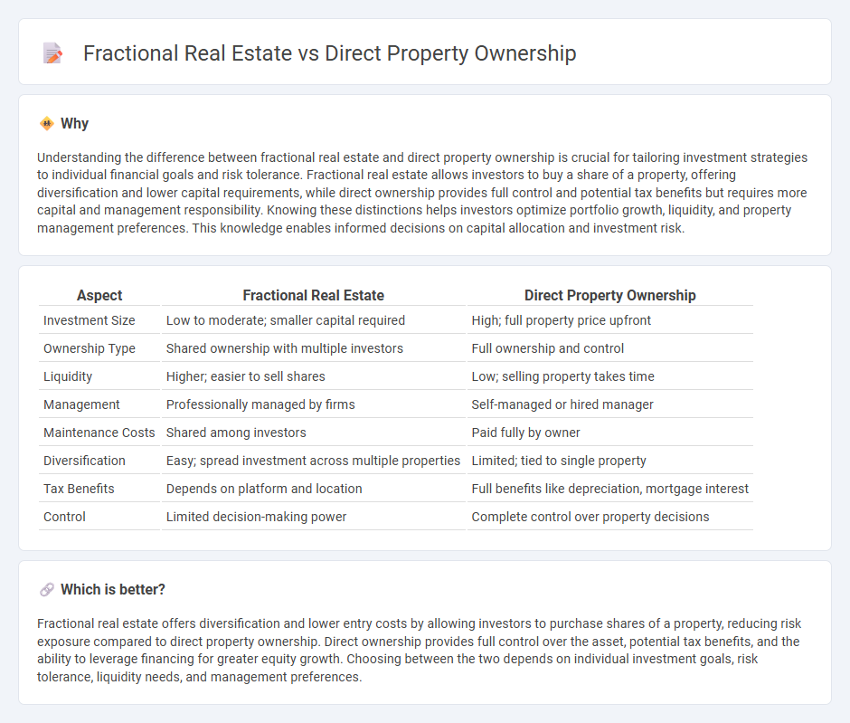 Fractional Real Estate vs Direct Property Ownership in Investment