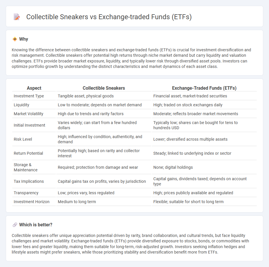 Collectible Sneakers vs Exchange-Traded Funds (Etfs) in Investment