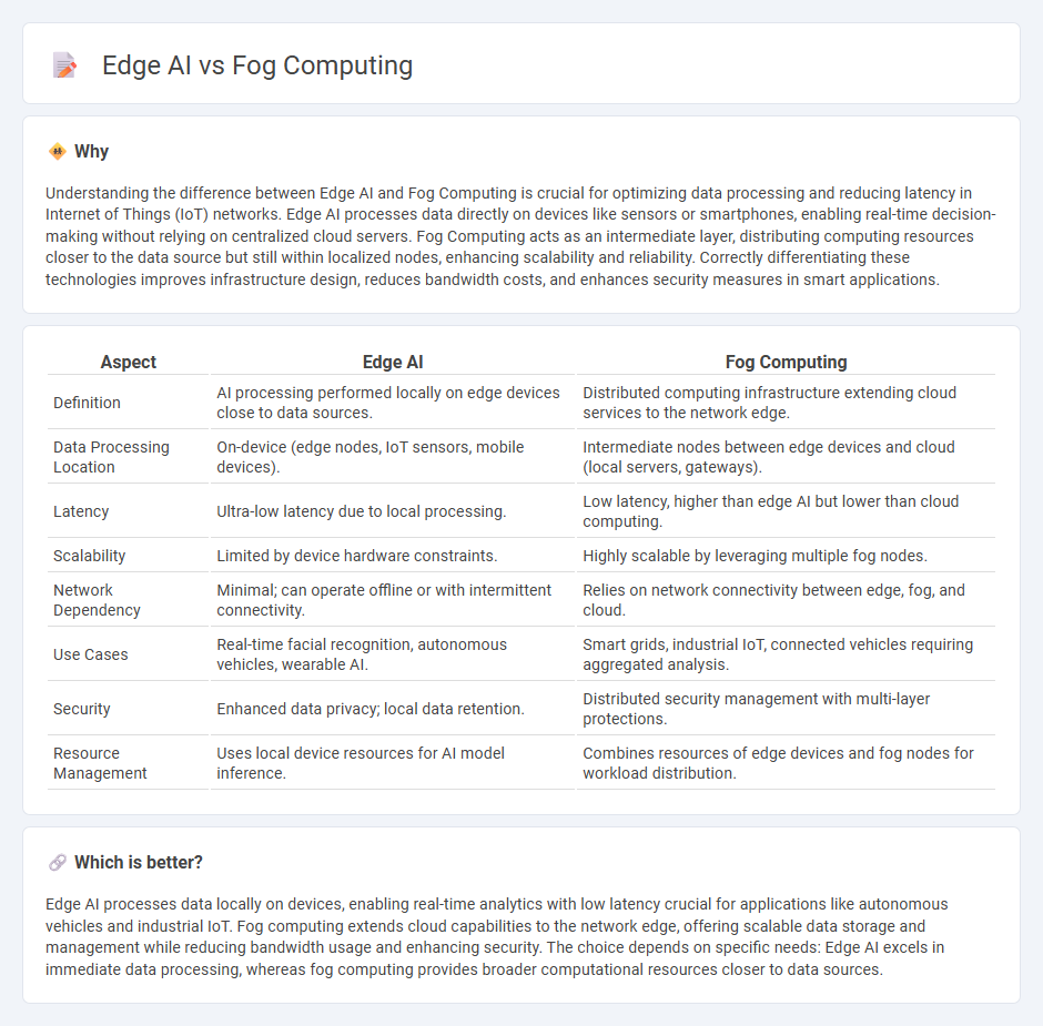 Edge Ai vs Fog Computing in Technology