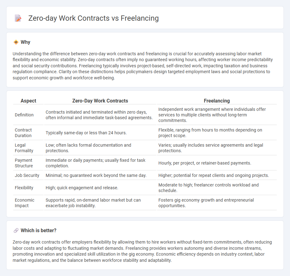 Zero-Day Work Contracts vs Freelancing in Economy