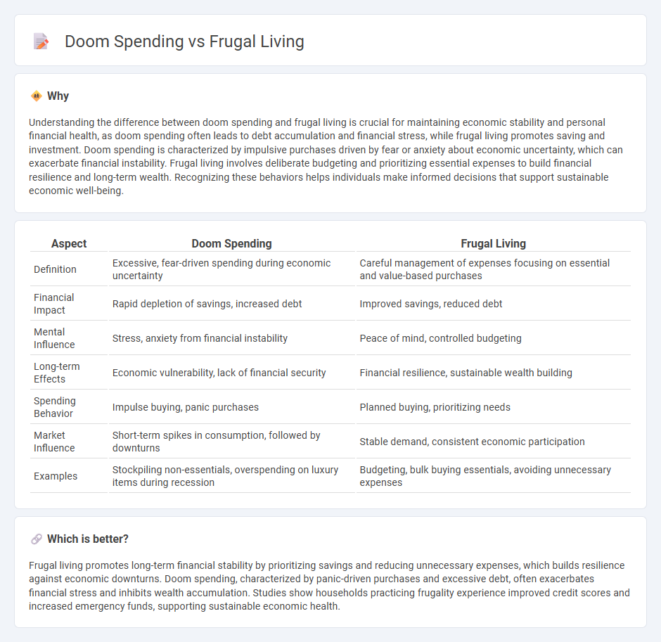 Doom Spending vs Frugal Living in Economy