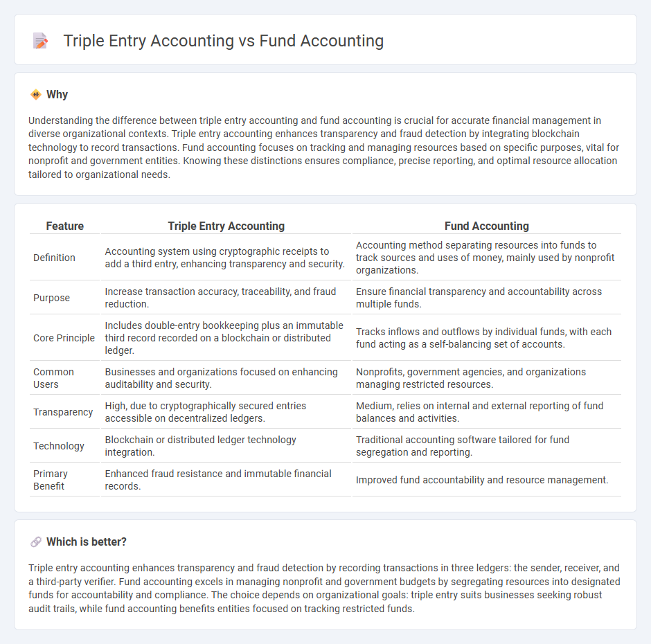 Triple Entry Accounting vs Fund Accounting in Accounting