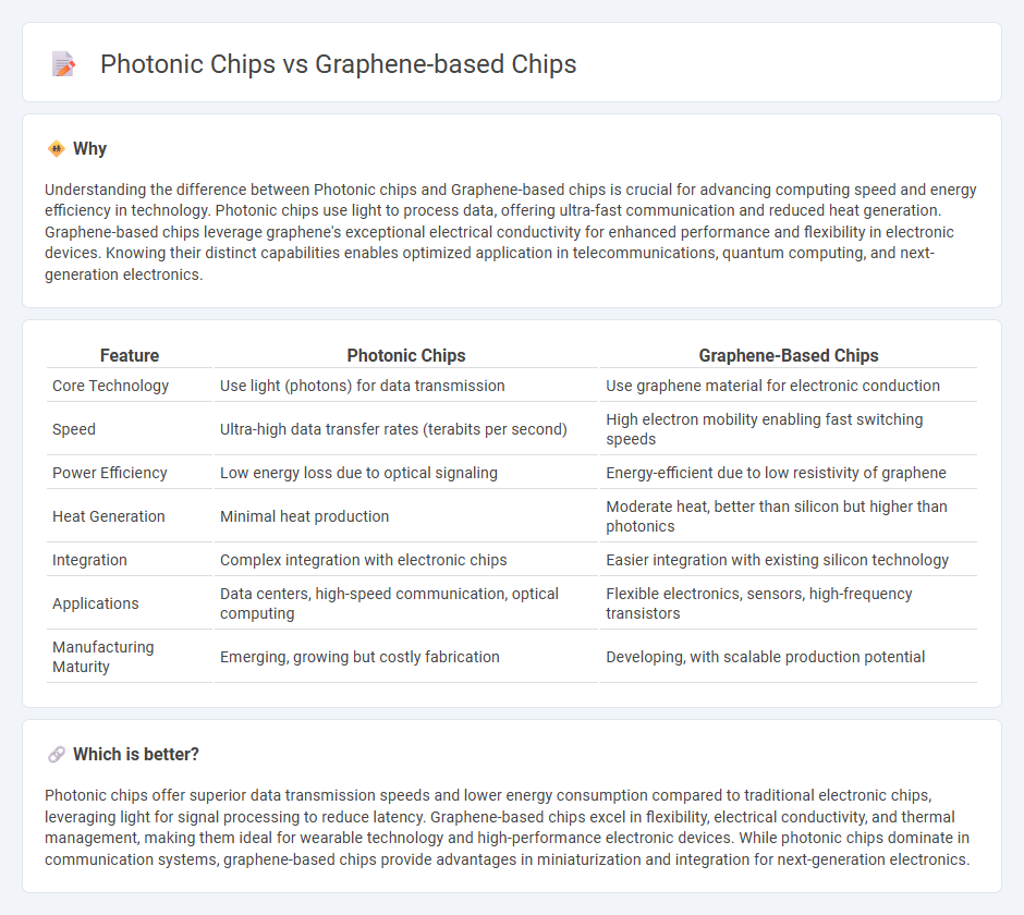 Photonic Chips vs Graphene-Based Chips in Technology