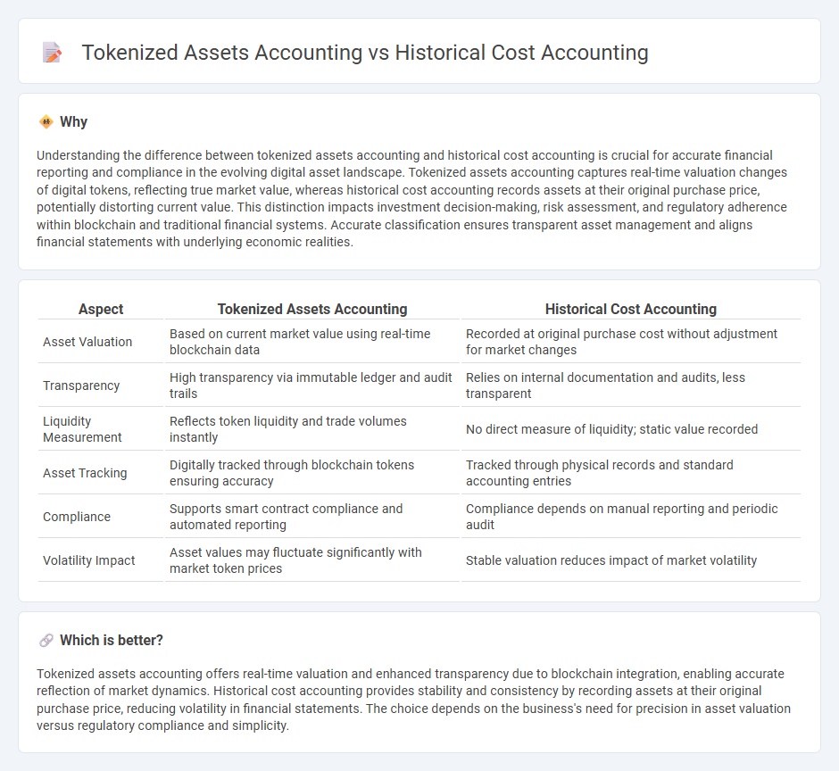 Tokenized Assets Accounting vs Historical Cost Accounting in Accounting