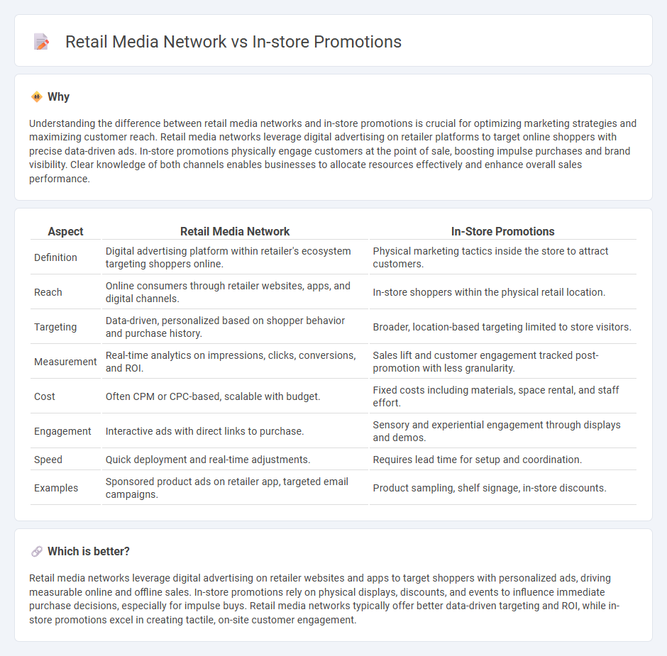 Retail Media Network vs In-Store Promotions in Commerce