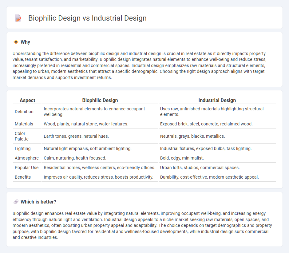 Biophilic Design vs Industrial Design in Real Estate