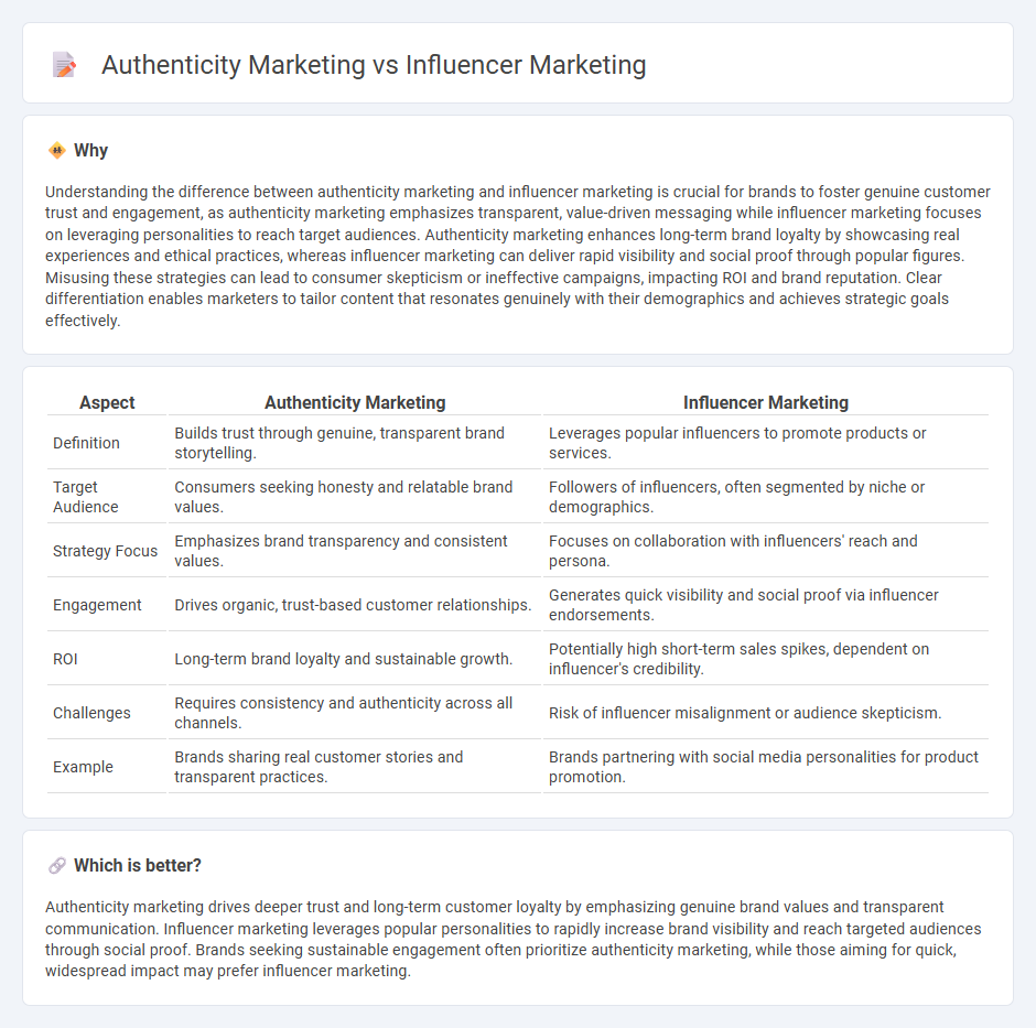 Authenticity Marketing vs Influencer Marketing in Marketing