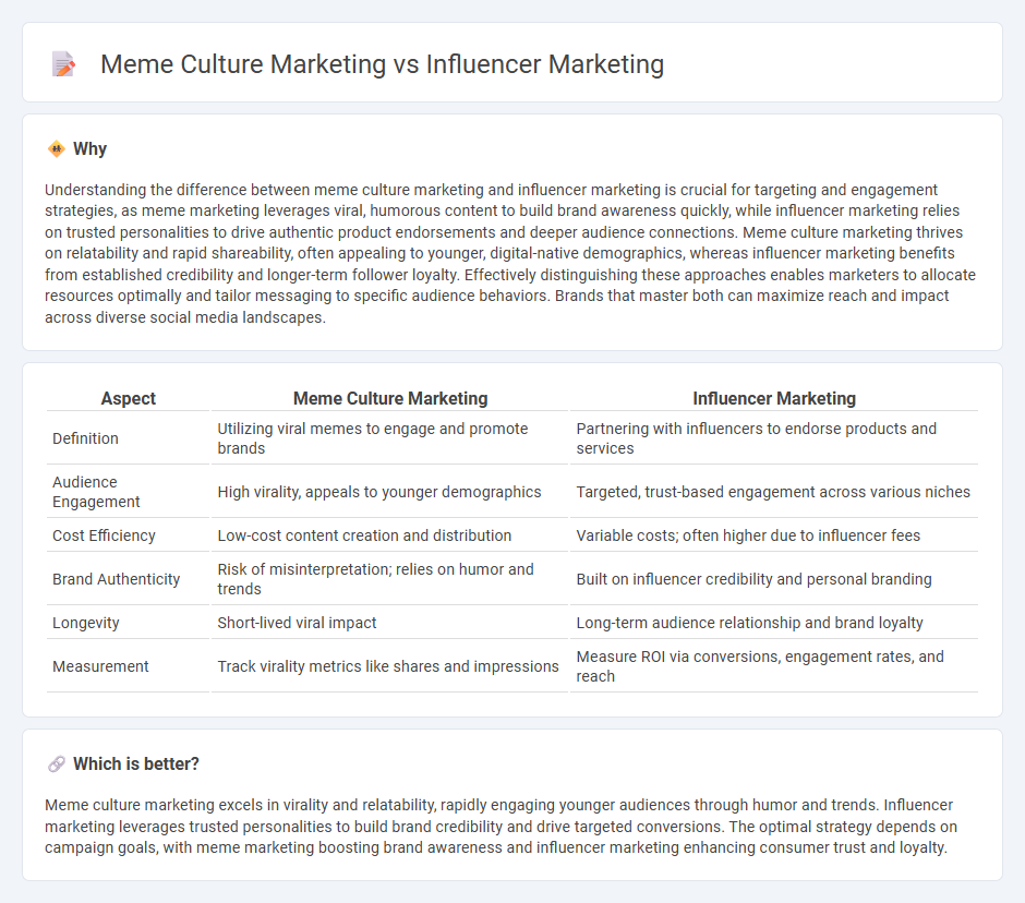 Meme Culture Marketing vs Influencer Marketing in Marketing