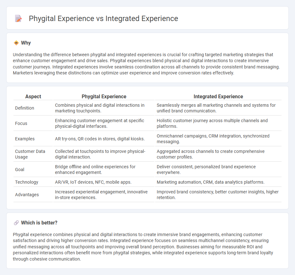 Phygital Experience vs Integrated Experience in Marketing