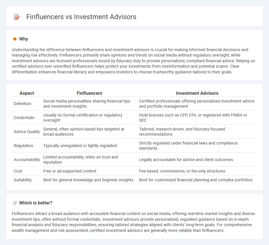 Finfluencers vs Investment Advisors in Banking
