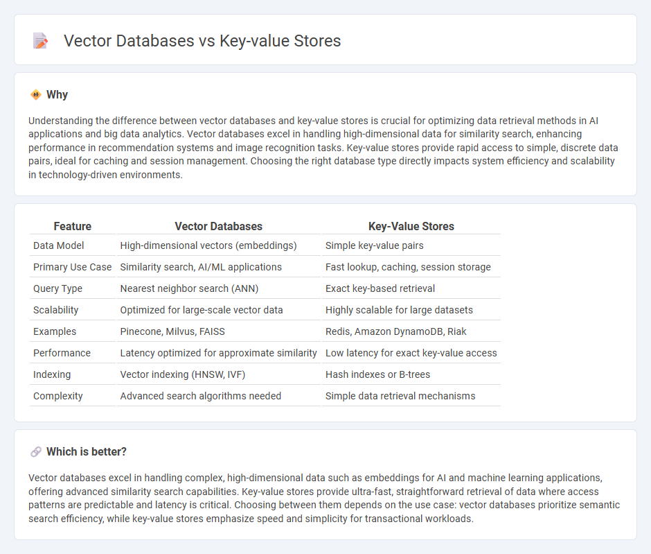 Vector Databases vs Key-Value Stores in Technology