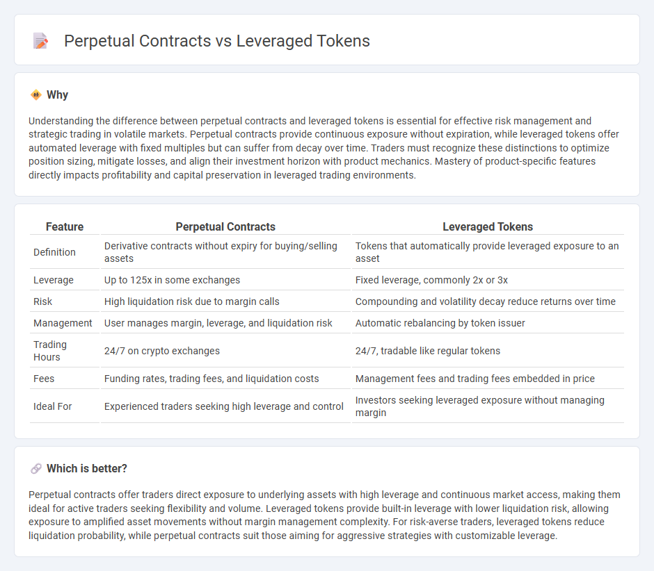 Perpetual Contracts vs Leveraged Tokens in Trading