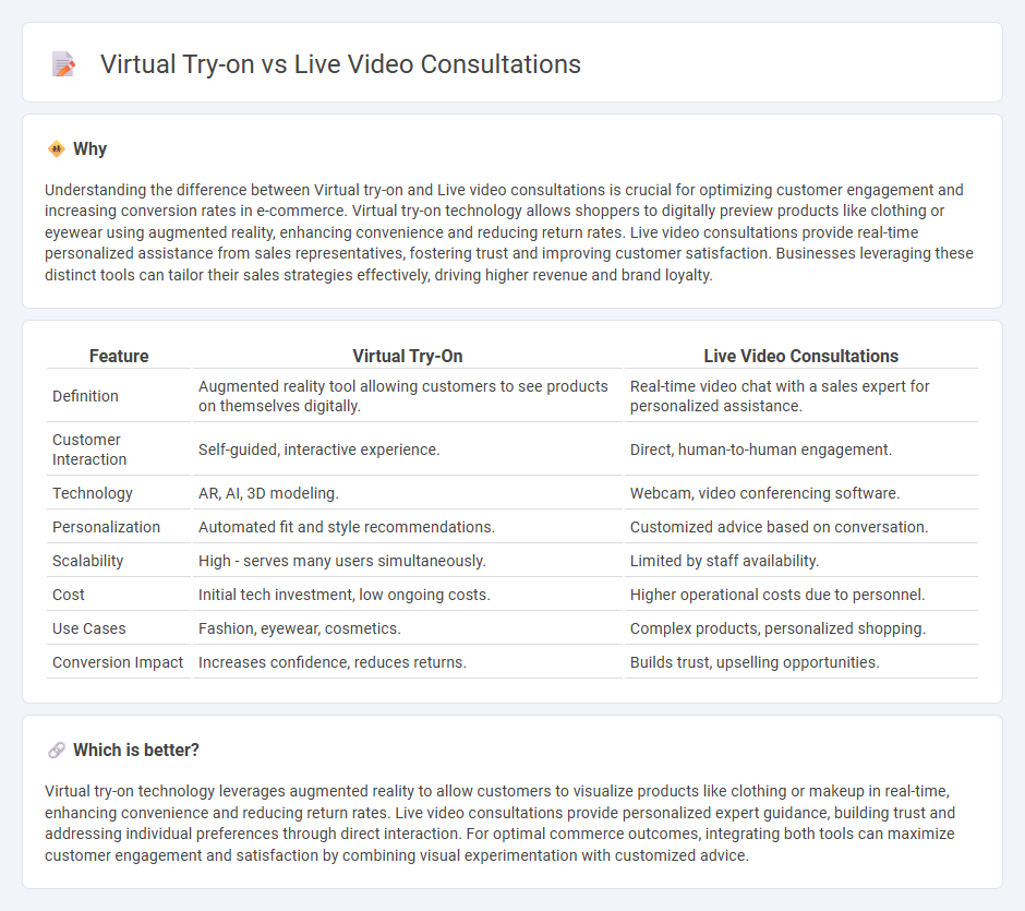 Virtual Try-On vs Live Video Consultations in Commerce