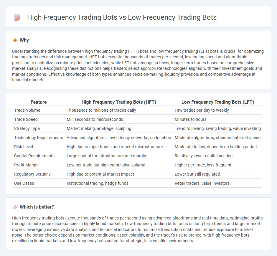 High Frequency Trading Bots vs Low Frequency Trading Bots in Trading