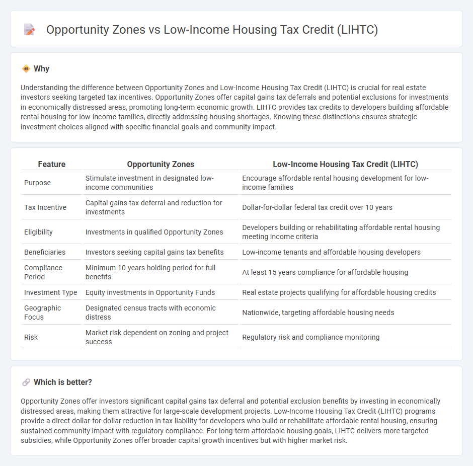 Opportunity Zones vs Low-Income Housing Tax Credit (Lihtc) in Real Estate