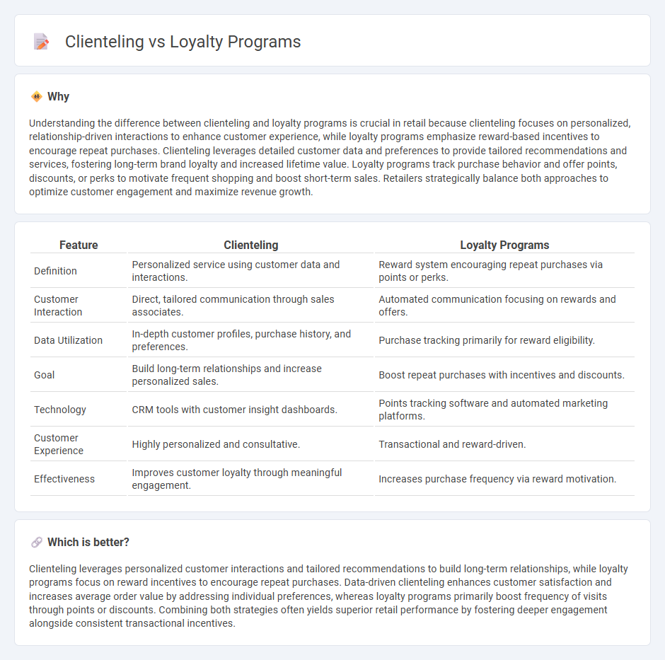 Clienteling vs Loyalty Programs in Retail