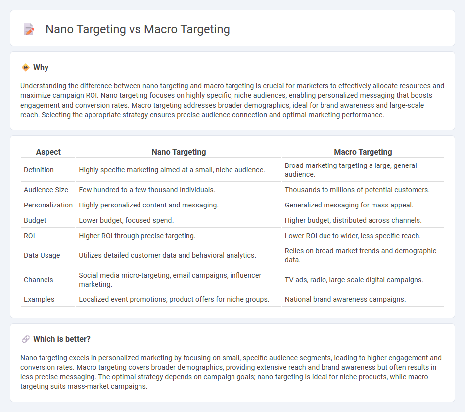 Nano Targeting vs Macro Targeting in Marketing