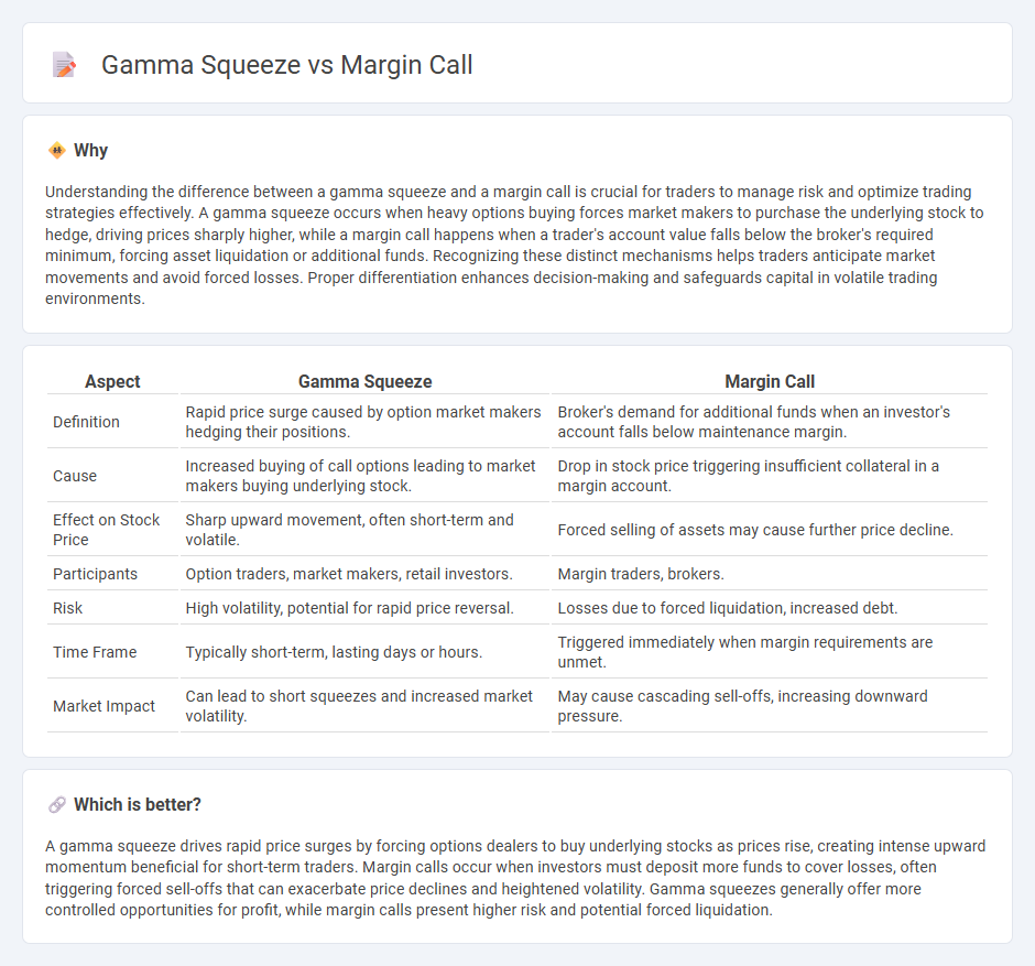 Gamma Squeeze vs Margin Call in Trading