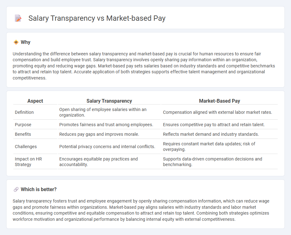 Salary Transparency vs Market-Based Pay in Human Resources