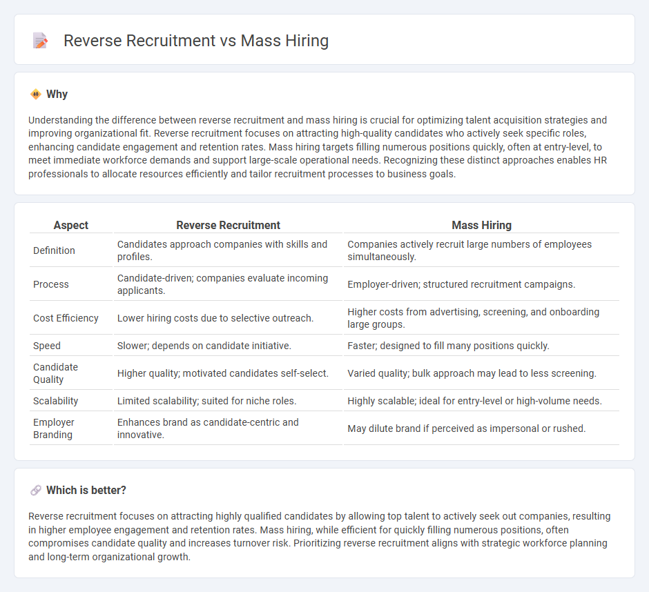 Reverse Recruitment vs Mass Hiring in Employment