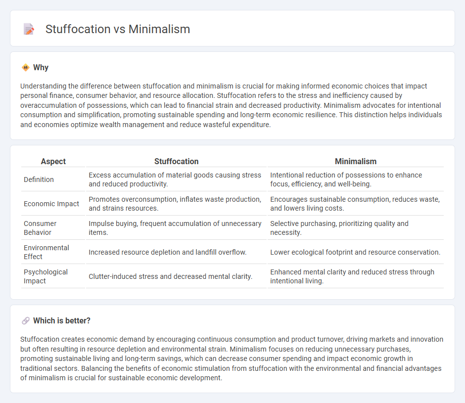 Stuffocation vs Minimalism in Economy