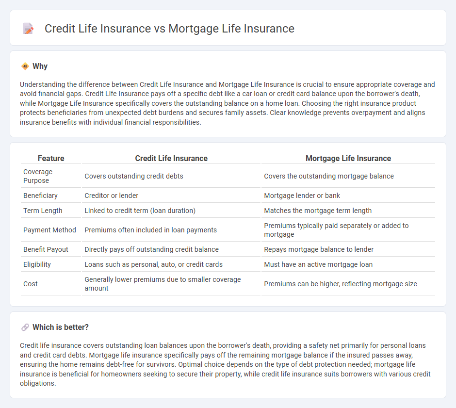 Credit Life Insurance vs Mortgage Life Insurance in Insurance