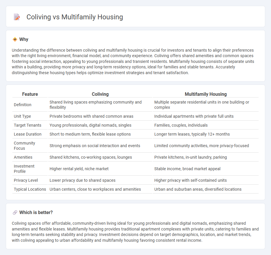 Coliving vs Multifamily Housing in Real Estate