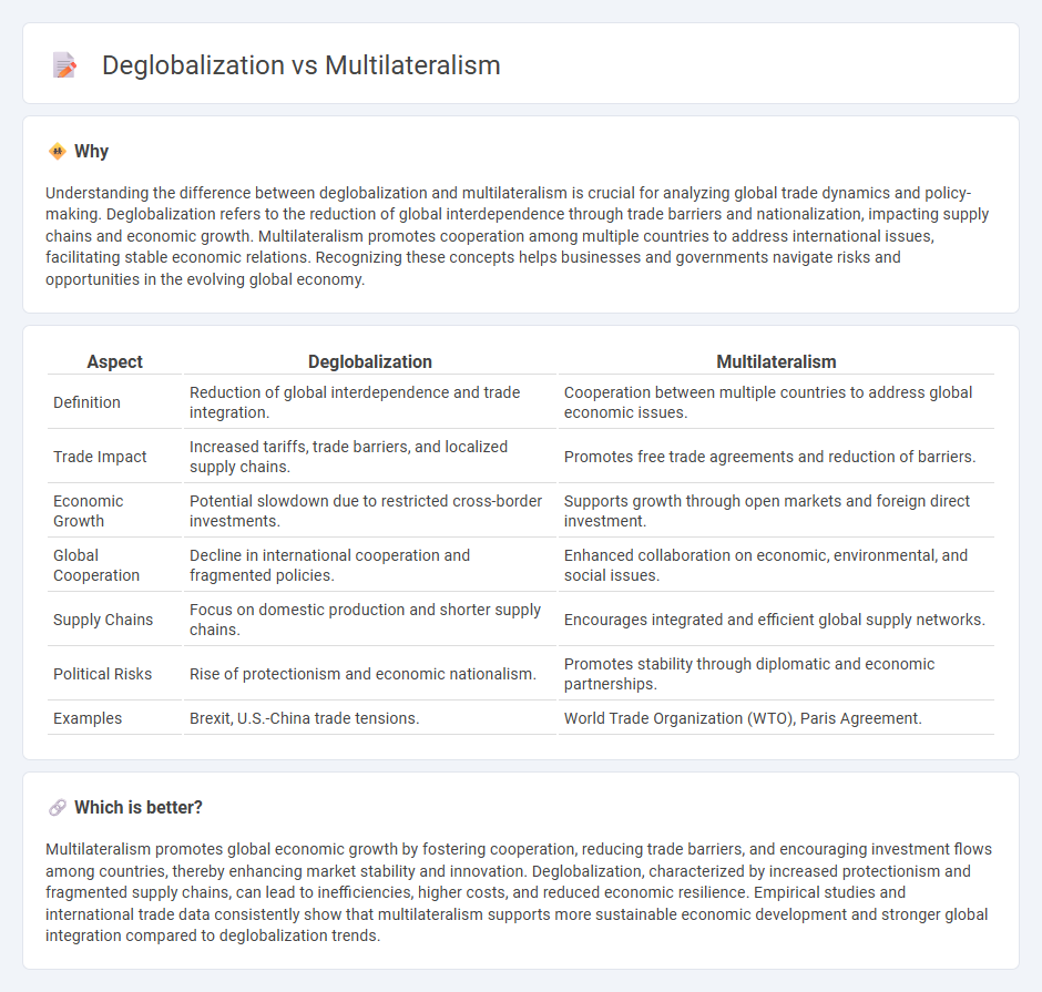Deglobalization vs Multilateralism in Economy
