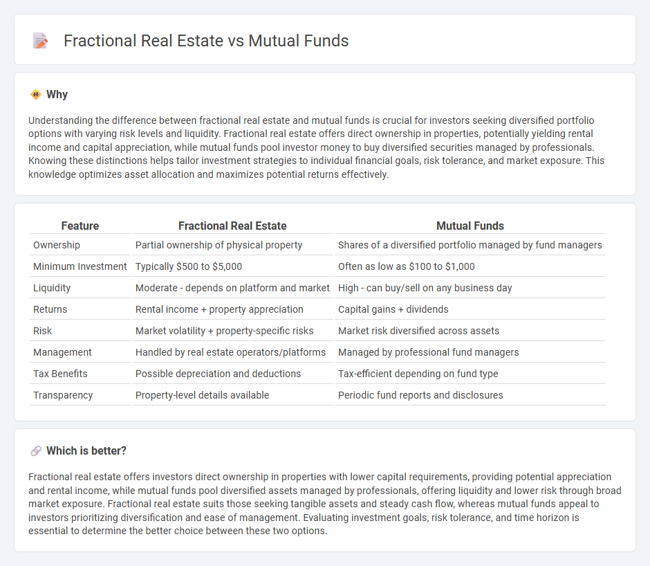 Fractional Real Estate vs Mutual Funds in Investment