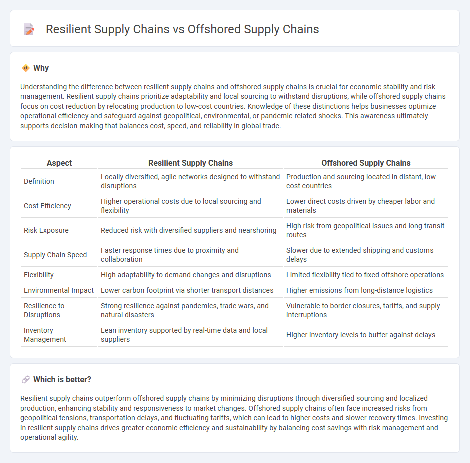 Resilient Supply Chains vs Offshored Supply Chains in Economy