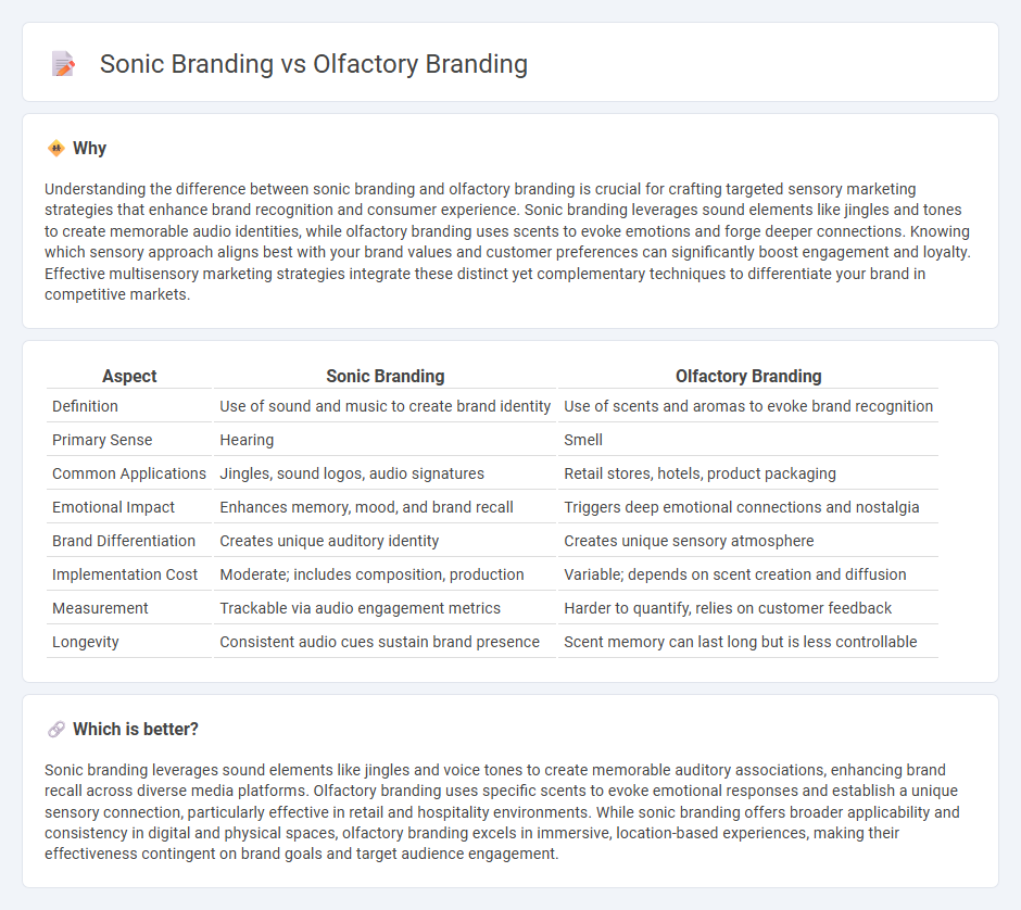 Sonic Branding vs Olfactory Branding in Marketing
