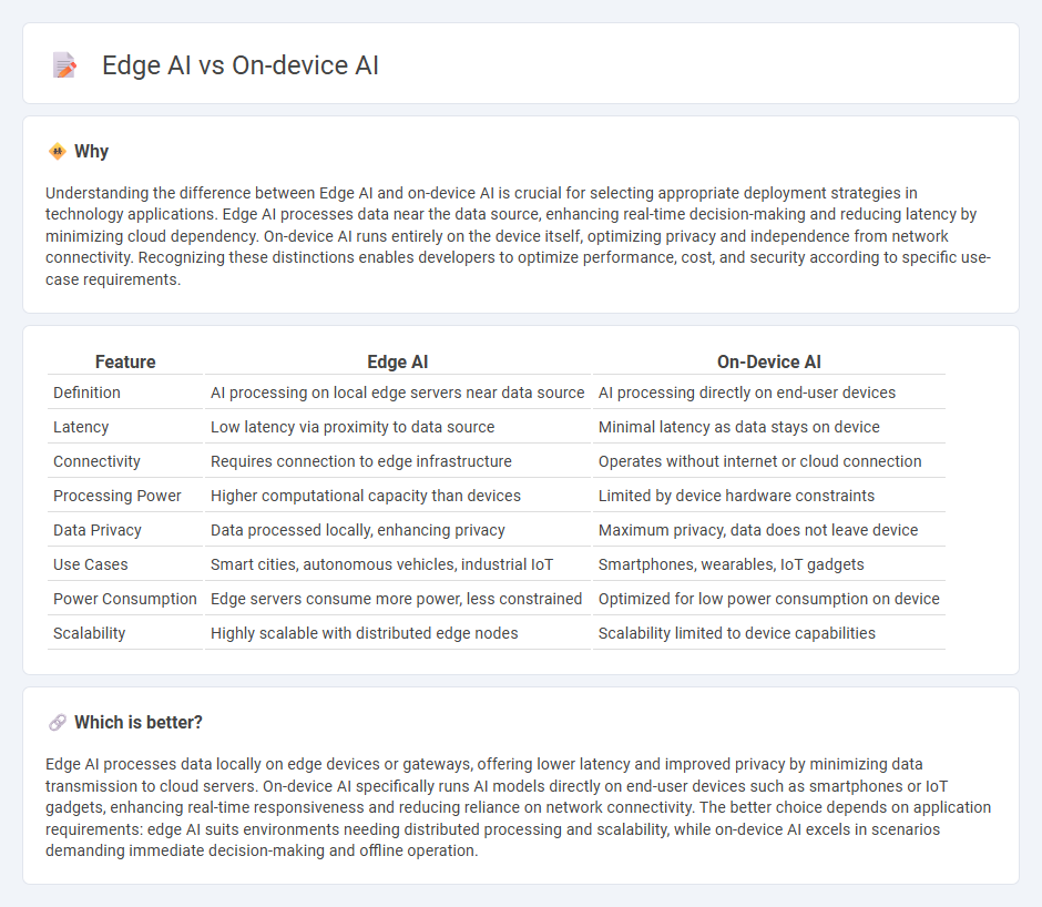 Edge Ai vs On-Device Ai in Technology