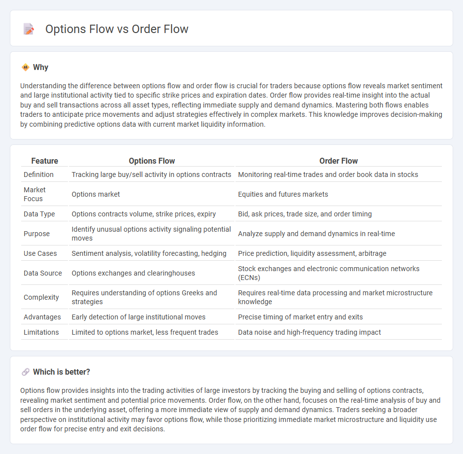 Options Flow vs Order Flow in Trading
