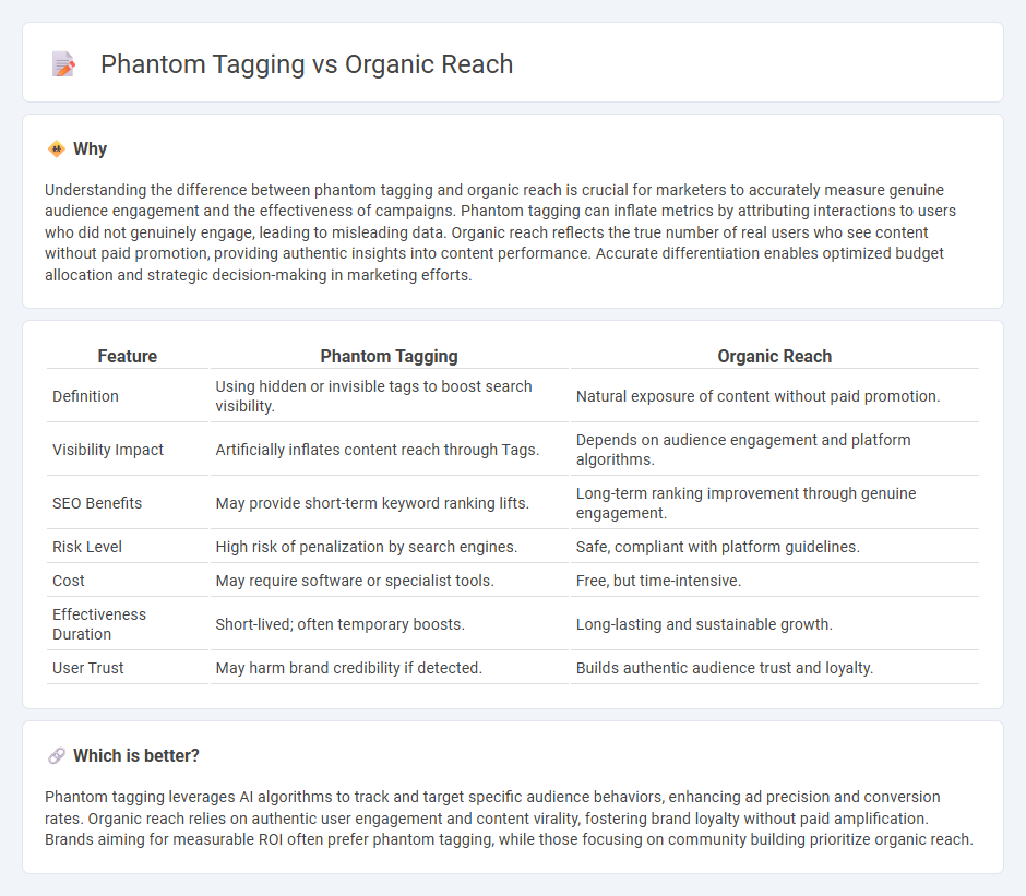 Phantom Tagging vs Organic Reach in Marketing