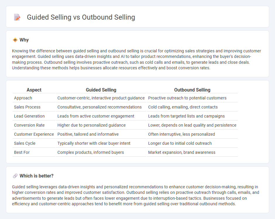 Guided Selling vs Outbound Selling in Sales