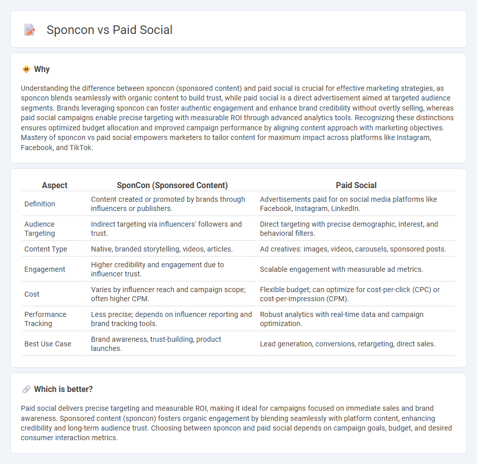 Sponcon vs Paid Social in Marketing