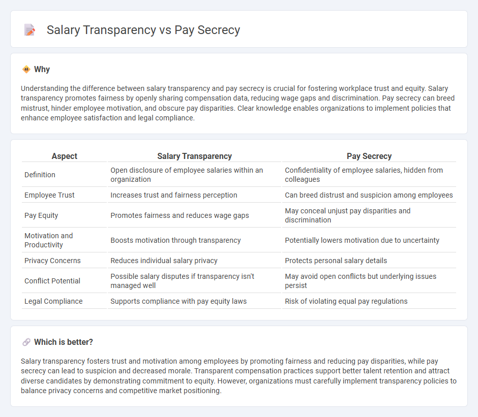 Salary Transparency vs Pay Secrecy in Human Resources