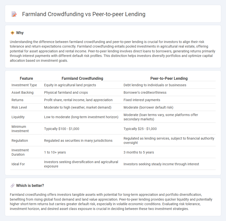 Farmland Crowdfunding vs Peer-To-Peer Lending in Investment