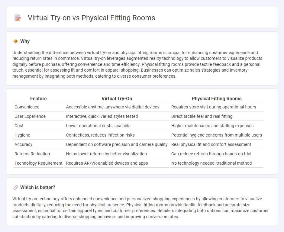 Virtual Try-On vs Physical Fitting Rooms in Commerce