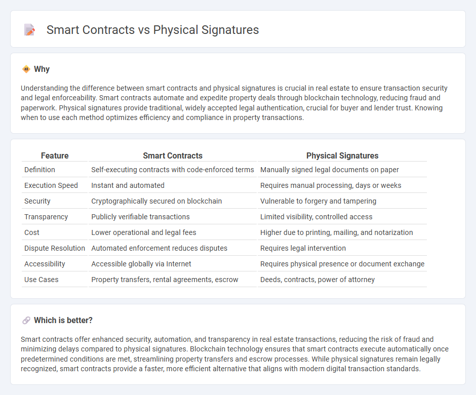 Smart Contracts vs Physical Signatures in Real Estate