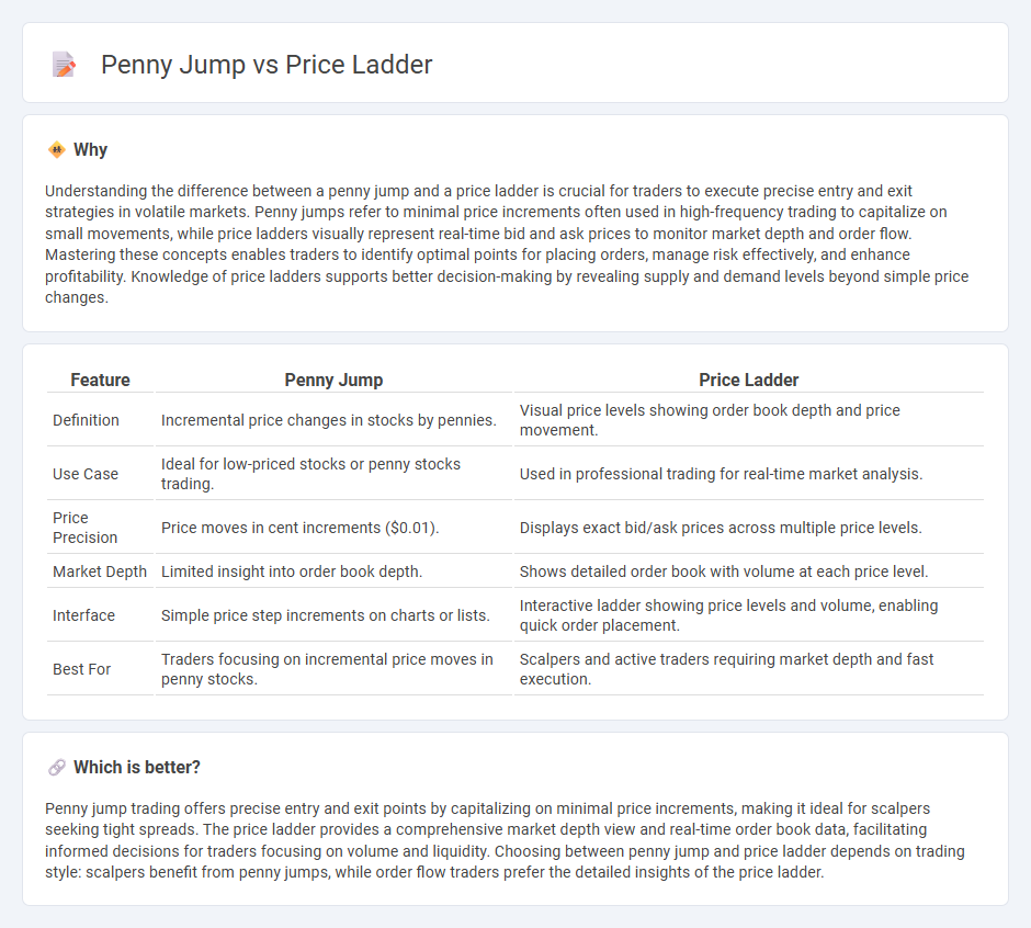 Penny Jump vs Price Ladder in Trading