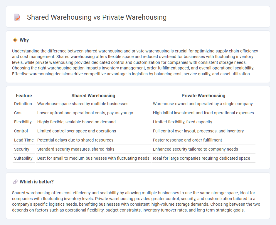 Shared Warehousing vs Private Warehousing in Logistics