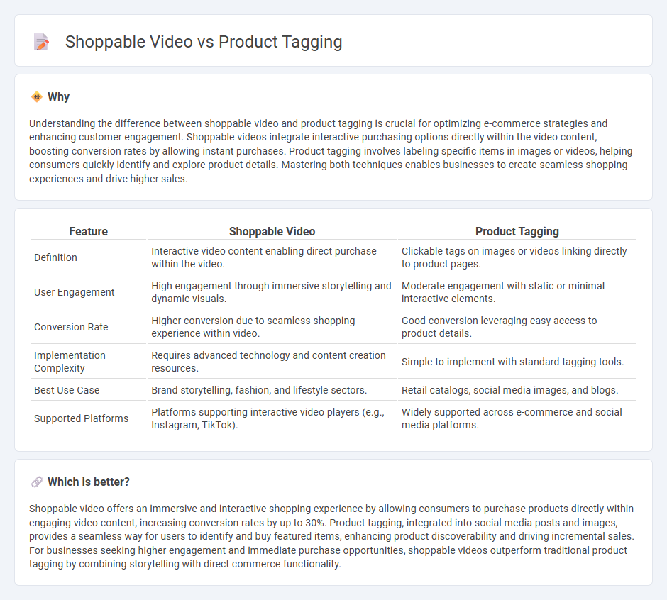 Shoppable Video vs Product Tagging in Commerce