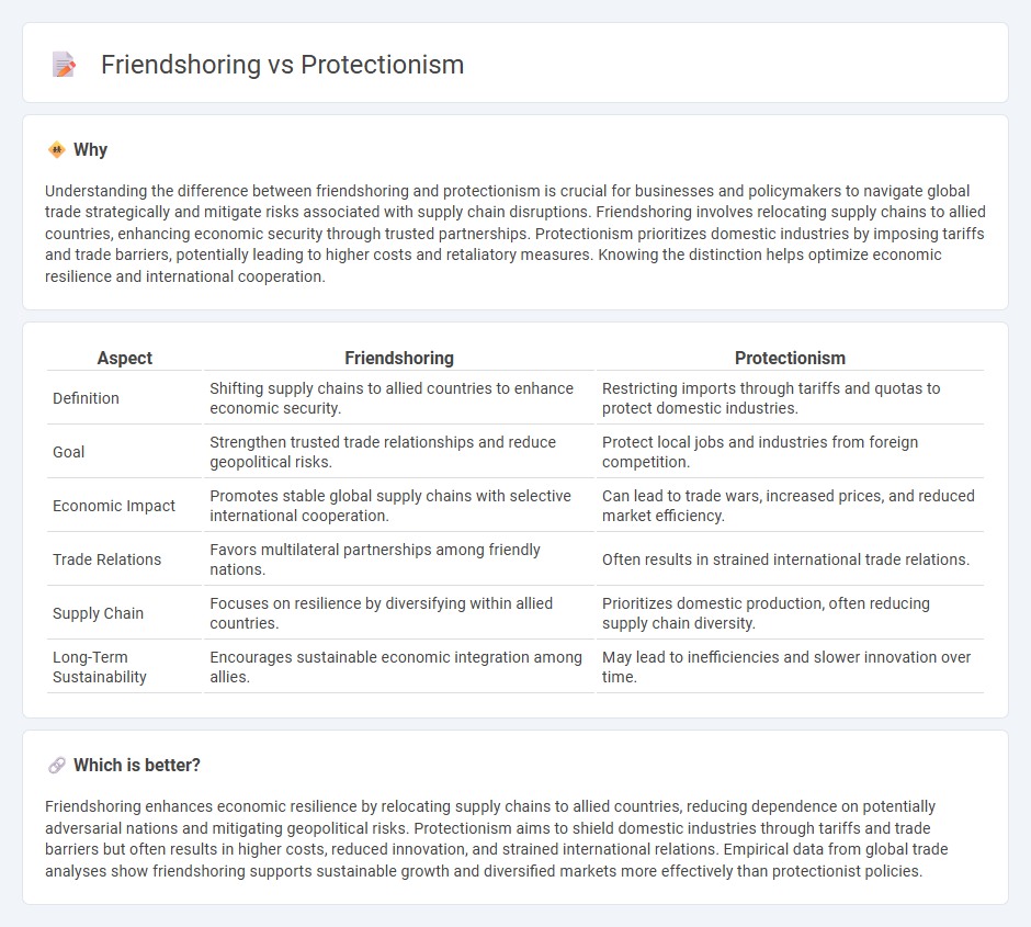 Friendshoring vs Protectionism in Economy