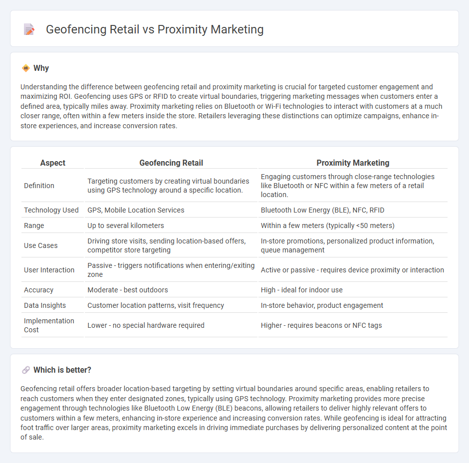 Geofencing Retail vs Proximity Marketing in Retail