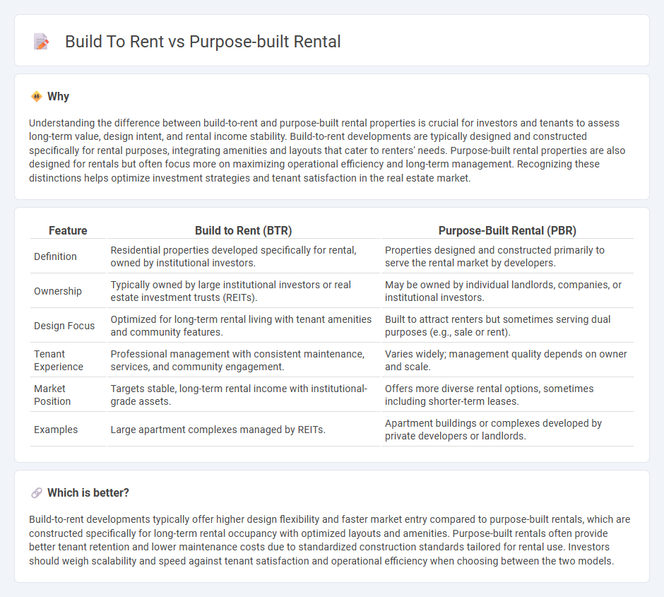 Build To Rent vs Purpose-Built Rental in Real Estate