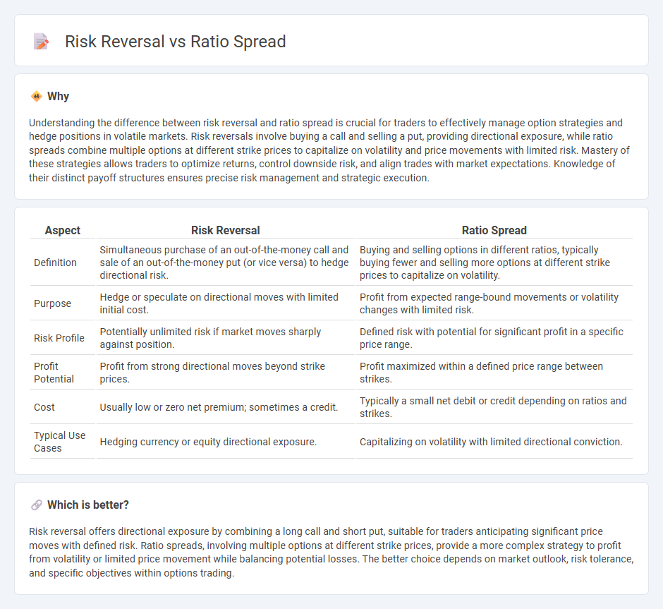 Risk Reversal vs Ratio Spread in Trading