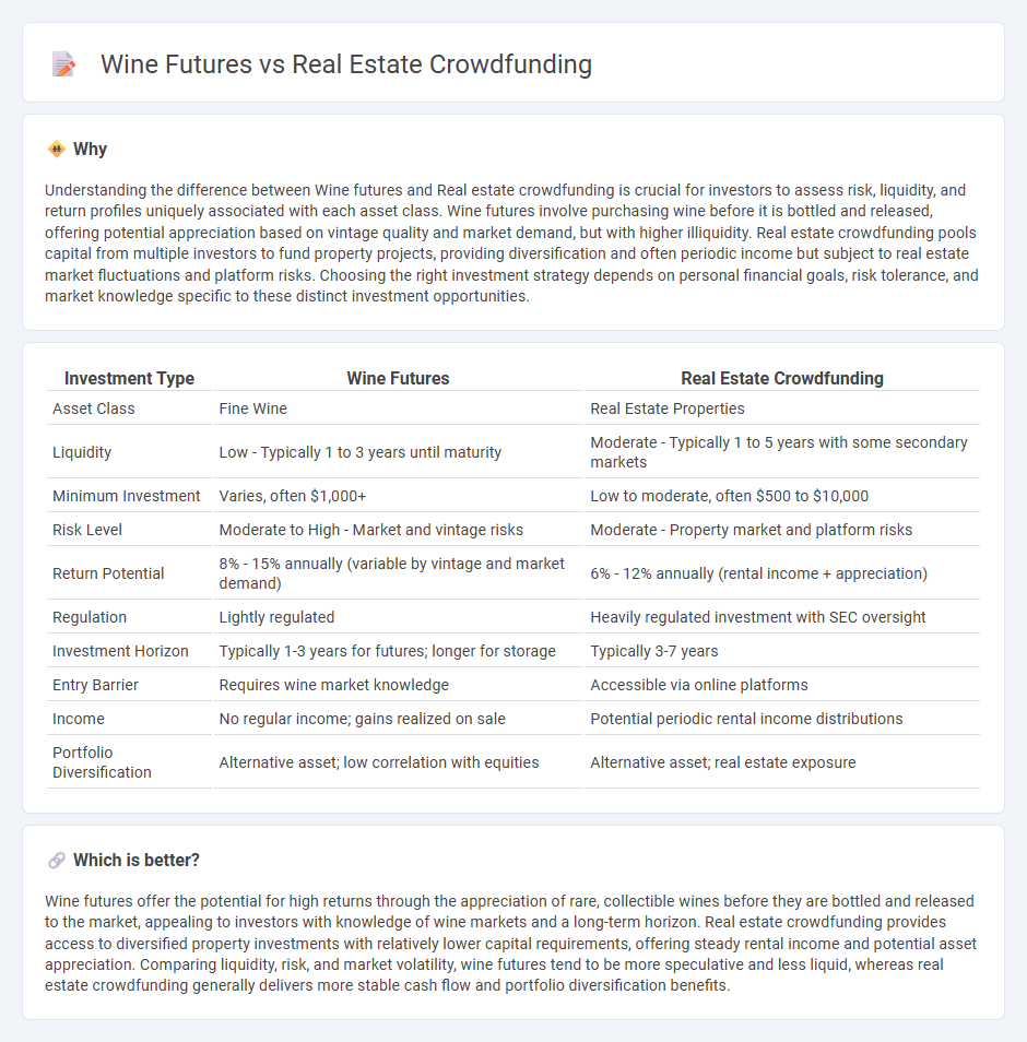Wine Futures vs Real Estate Crowdfunding in Investment